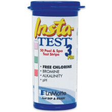 1x LaMotte Insta-TEST 3 Plus | Swimming Pool and Hot Tub Test Strips