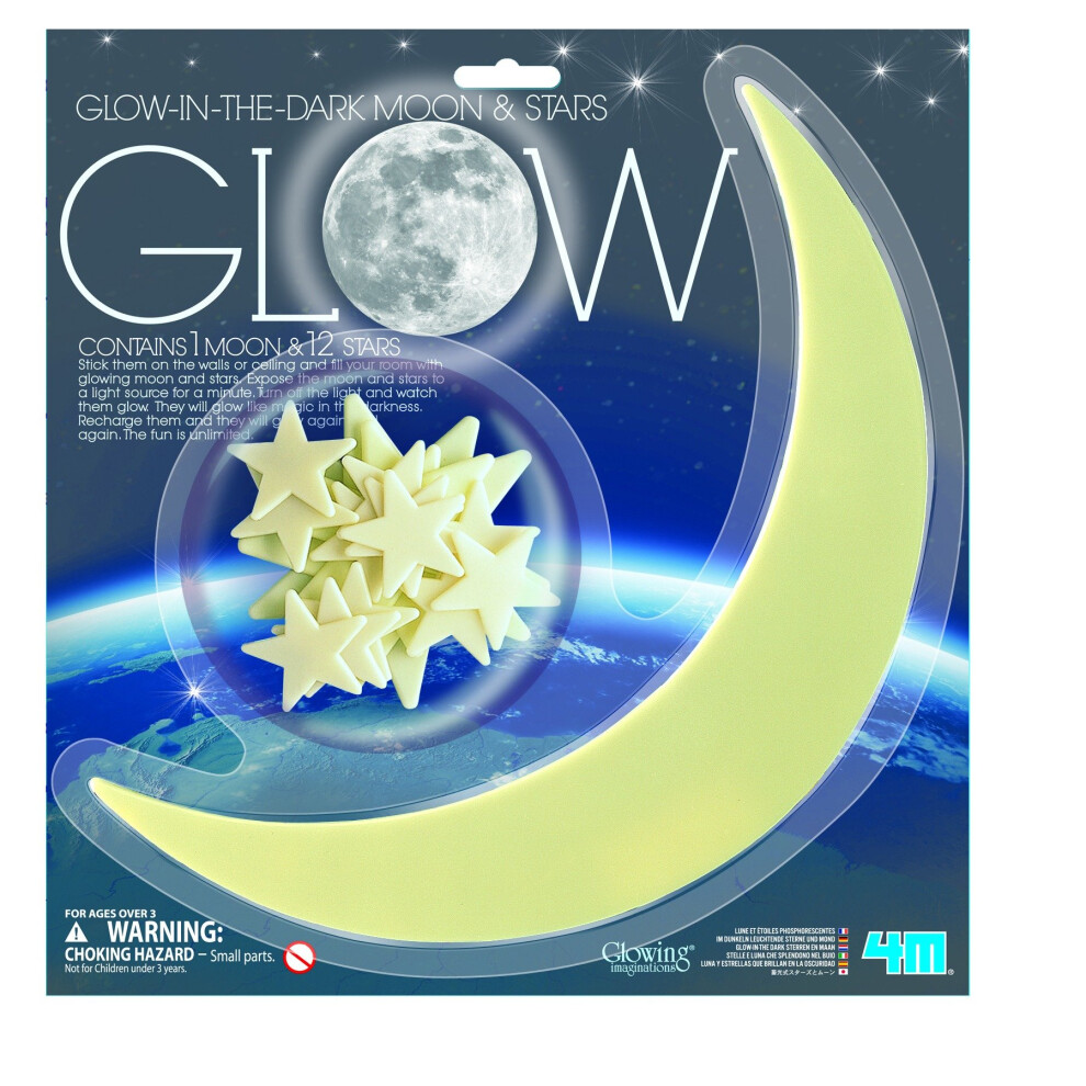 Glow In The Large Moon And Stars - Dark 4M