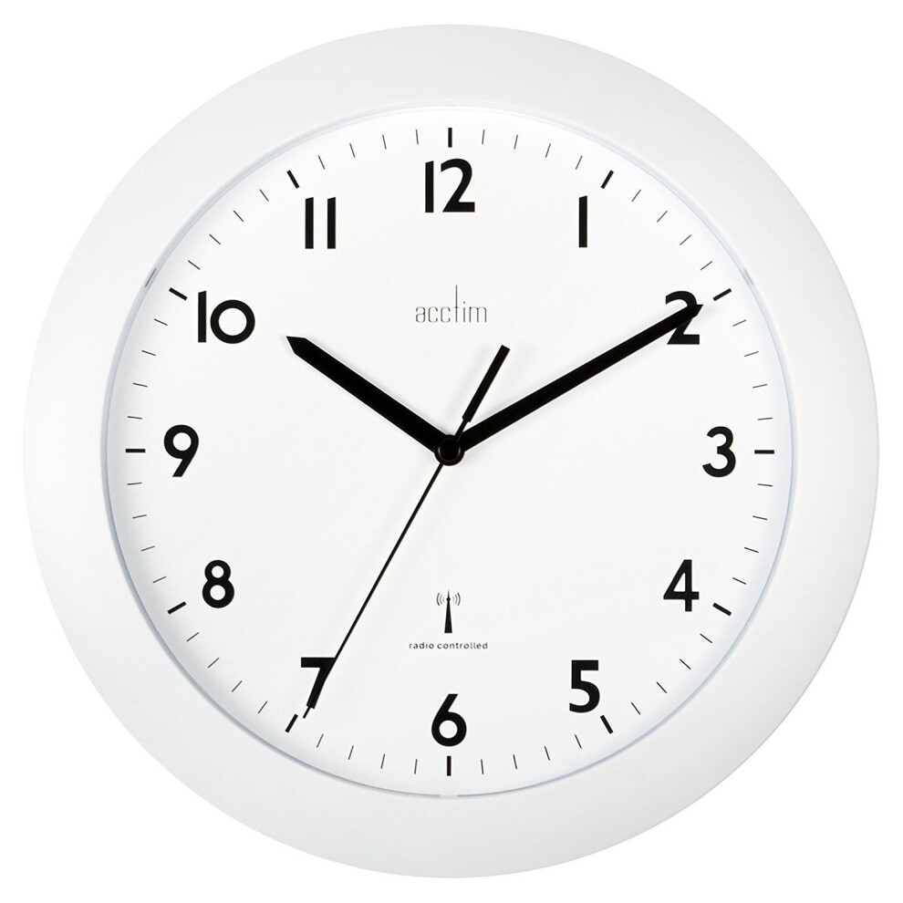 Acctim Cadiz Office Kitchen Radio Controlled Wall Clock