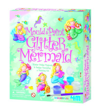 Glitter Mermaid Mould & Paint Kit