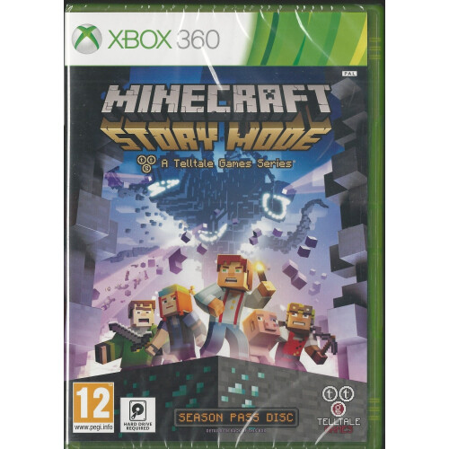 Refurbished Xbox Xbox 360 Minecraft: παιχνίδι της σειράς telltale BRAND NEW