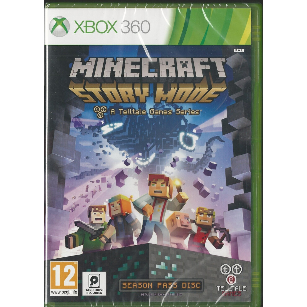 Xbox 360 Minecraft: Story Mode a telltale game series BRAND NEW