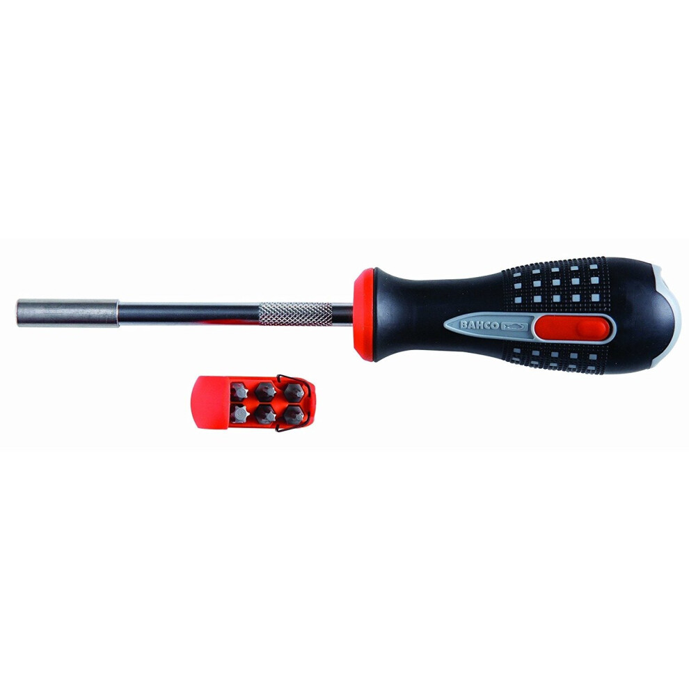 Bahco 808050t Bit Screwdriver + 5 Torx Bits T10 - T40