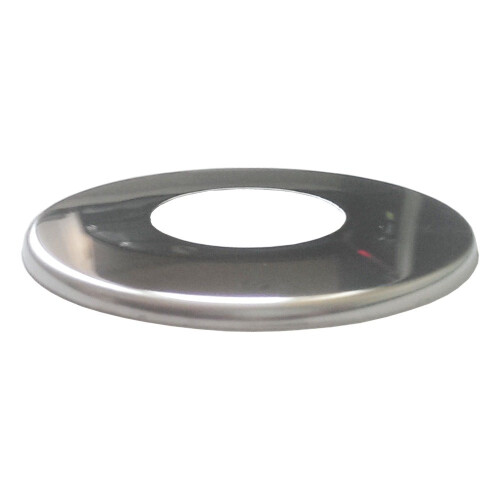 3/4" roset af forkromet rustfrit stål 2