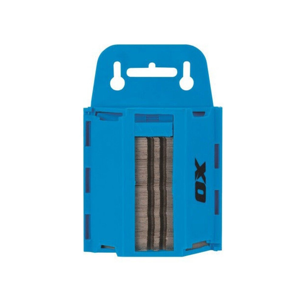 Ox P222110 Pro Heavy Duty Knife Blades & Dispenser 100 Pack