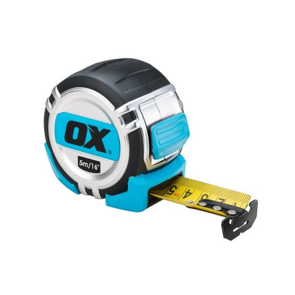 Ox P028705 Pro Heavy Duty Tape Measure - 5m Metric and Imperial