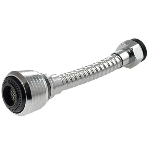 Swivel Sprayer Flexible Kitchen Faucet Tap Nozzle Aerator F22mm/m24mm