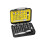 STANLEY Stanley 1-13-906 Bit and Socket Set of 39 & Ratchet Metric 1/4 Drive 1