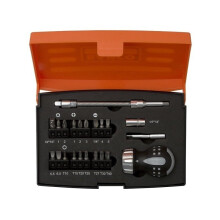 Bahco 808050s22 Stubby ratchet-skruetrækkersæt (22 dele)