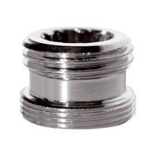 Metal Adaptor Reduction for Water Tap 22mm Male to 1/2" Bsp Male Joiner