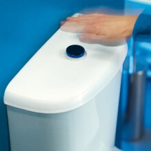 Touchfree Infrared Automatic Wc Cistern Toilet Flush Valve and Button