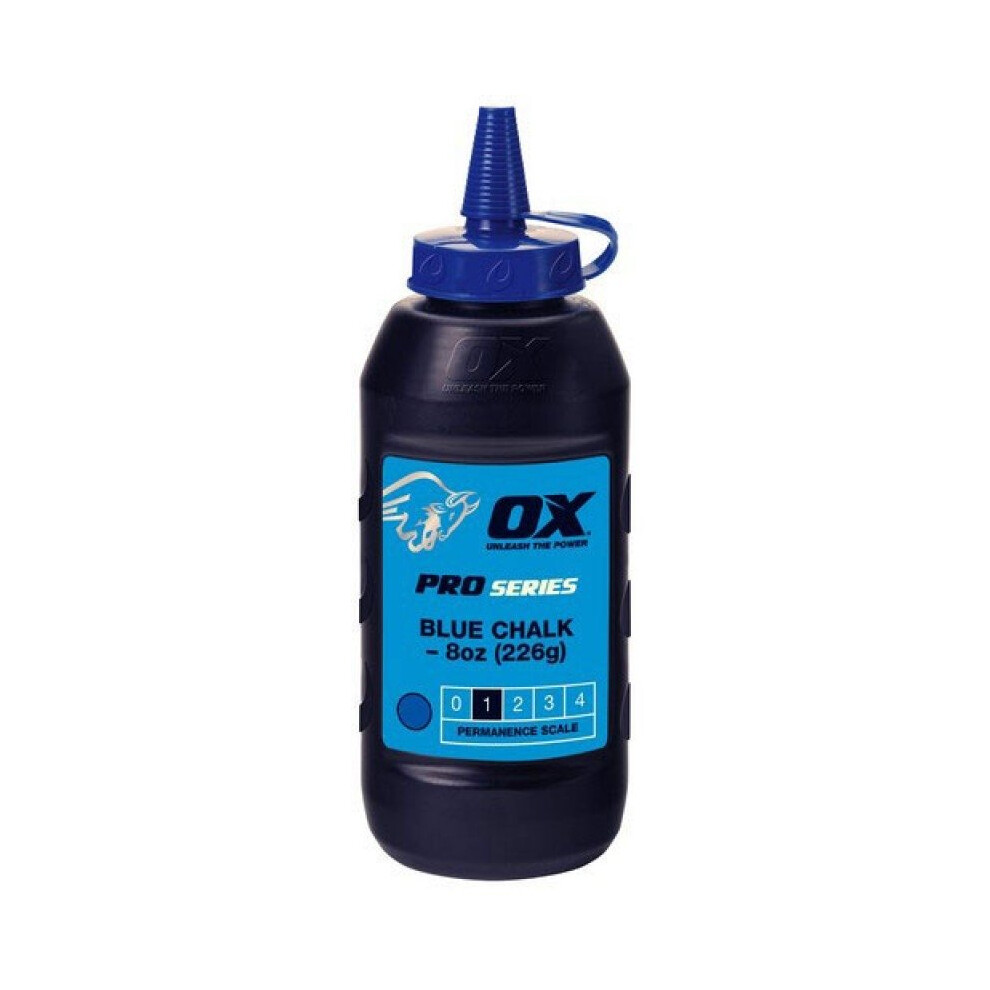 Ox P025703 Pro Chalk Powder Refil 8Oz 226 Grams In Yellow