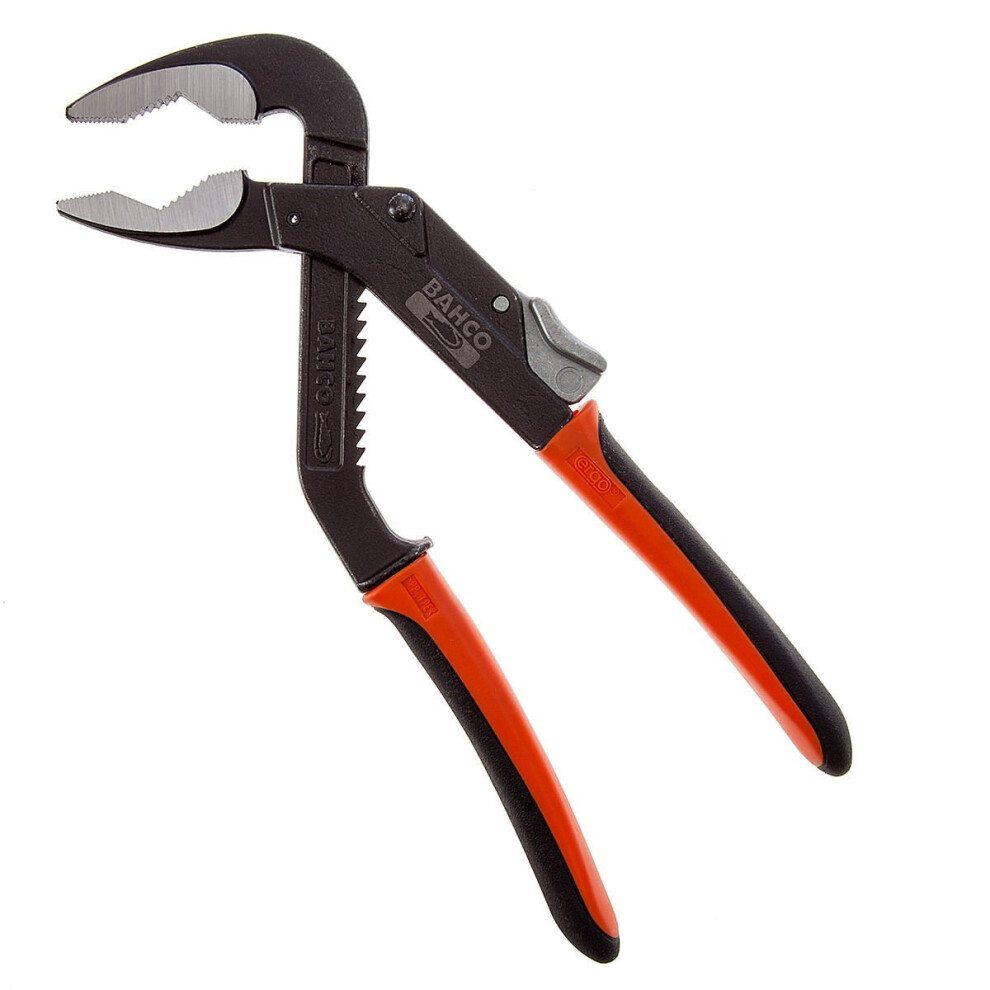 Bahco Ergo 8231 8in Slip Joint Waterpump Pliers, 45mm Capacity, Ergonomic Two-Component Grip
