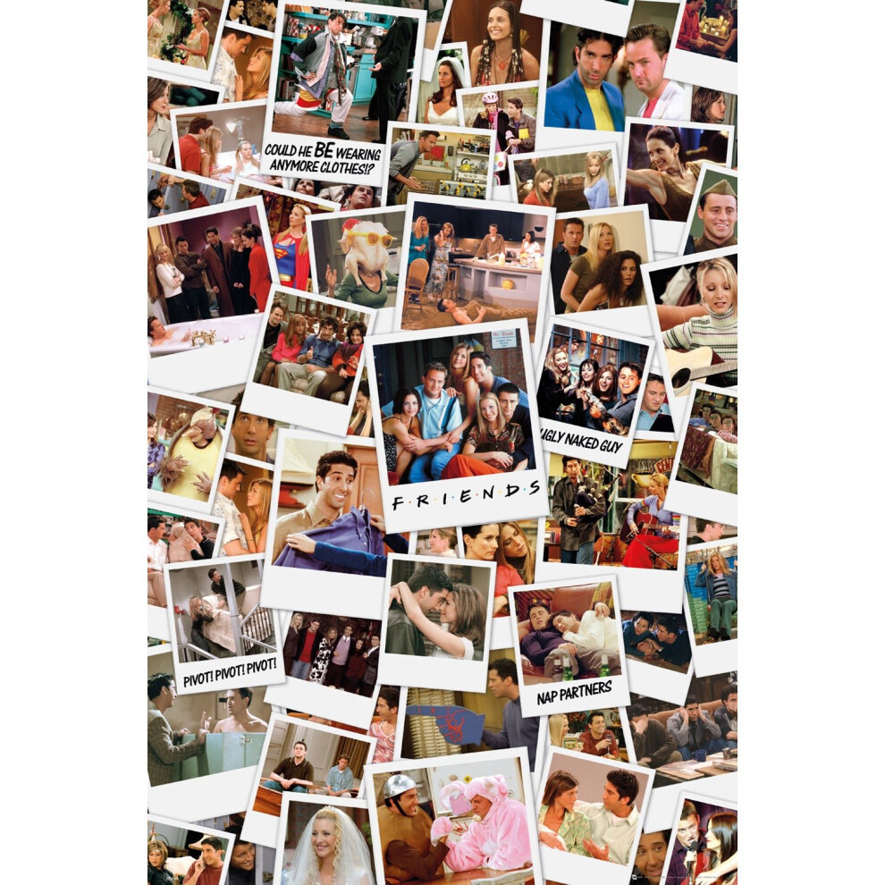 Friends Polaroids Maxi Poster