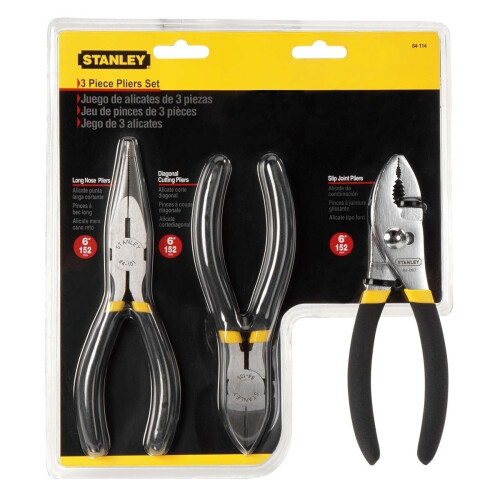 STANLEY Stanley Plier Set 3pc 0 84 114