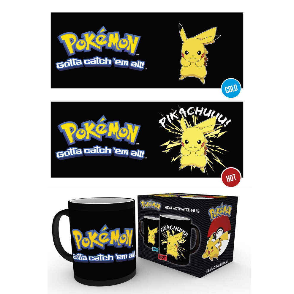 Pokemon Pikachu Heat Changing Mug