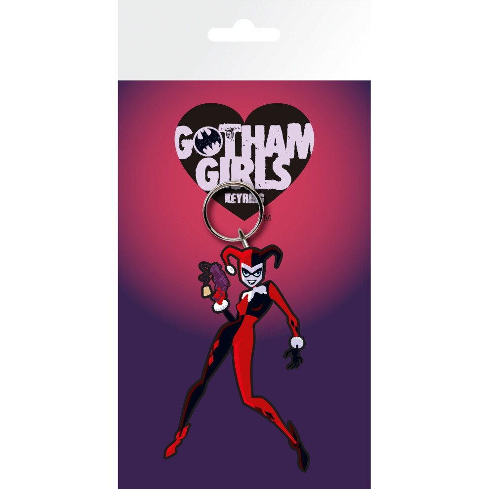 Dc Comics Harley Quinn Keyring