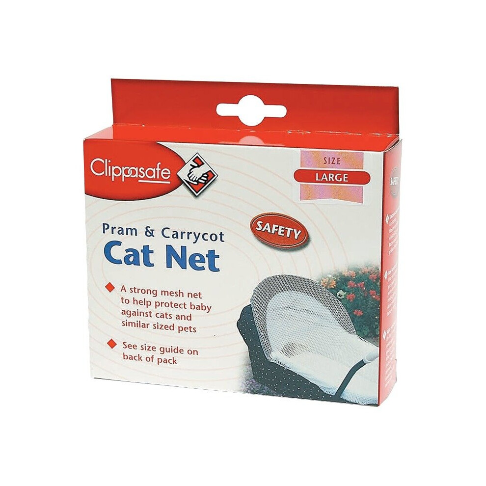 Clippasafe Pram & Pushchair Large Cat Net