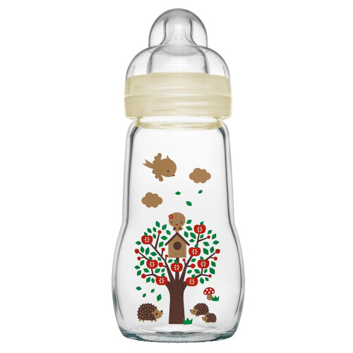 MAM Mam Feel Good Glass Bottle - 260ml - Unisex
