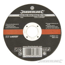 Heavy Duty Metal Slitting Disc 115 x 1.2 x 22.23mm Pack Of 10