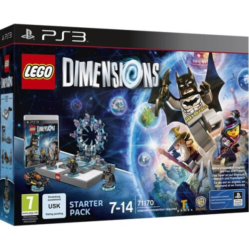 Refurbished Warner Bros Lego Dimensions, Ps3 Starter Pack