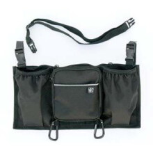 Jl Childress Bottles N Bags Organiser for Newborn and Above (black)