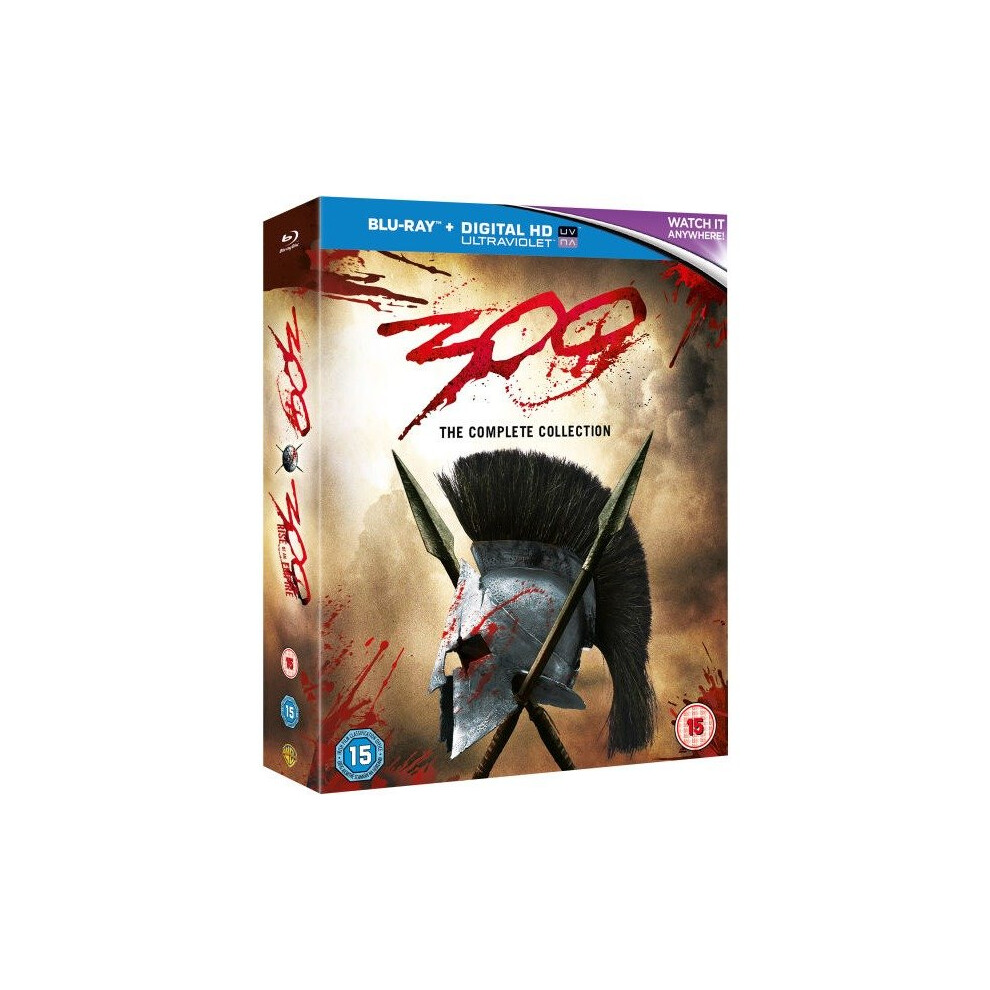 Warner Bros 300 / 300: Rise Of An Empire Double Pack [2007] (Blu-Ray)