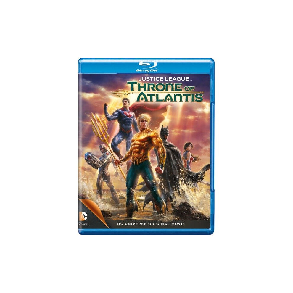 Warner Bros Justice League: Throne Of Atlantis (Blu-Ray)