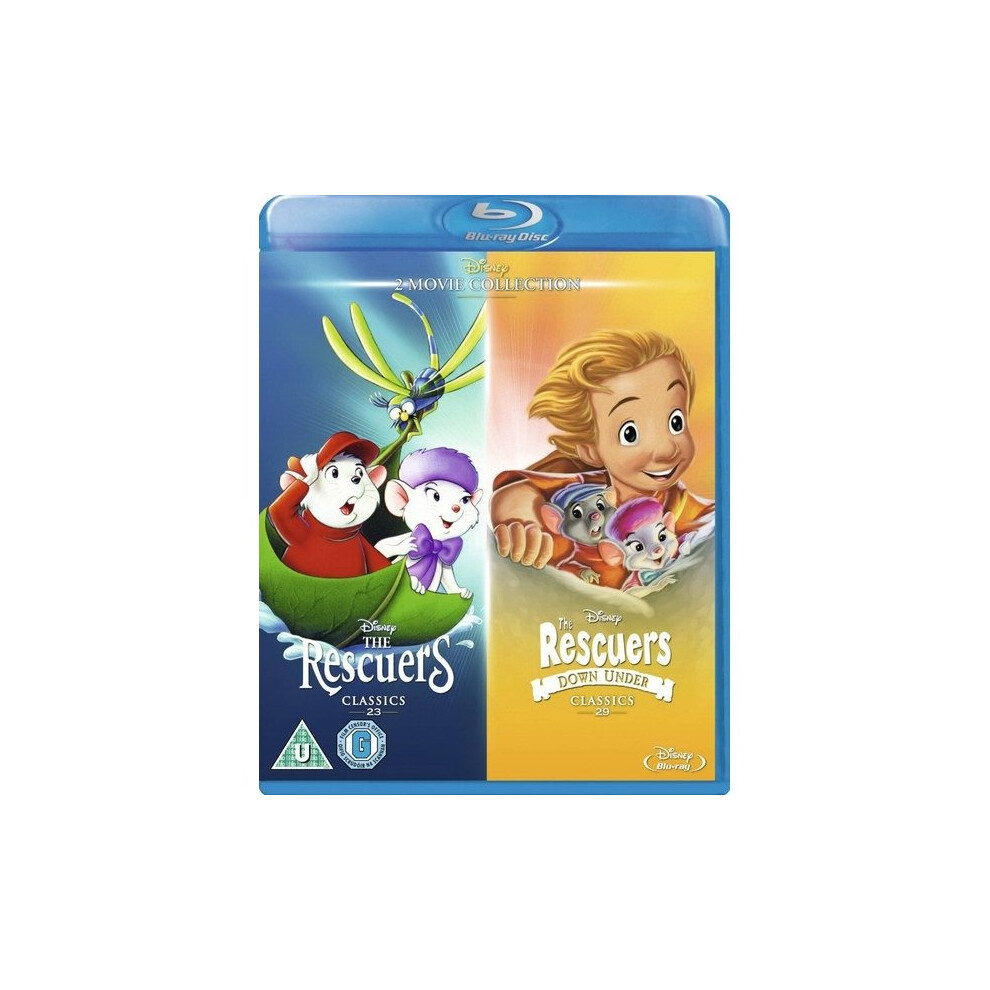 The Rescuers & Rescuers Down Under Blu-ray (2015) Disney - Excellent Condition - Image 5