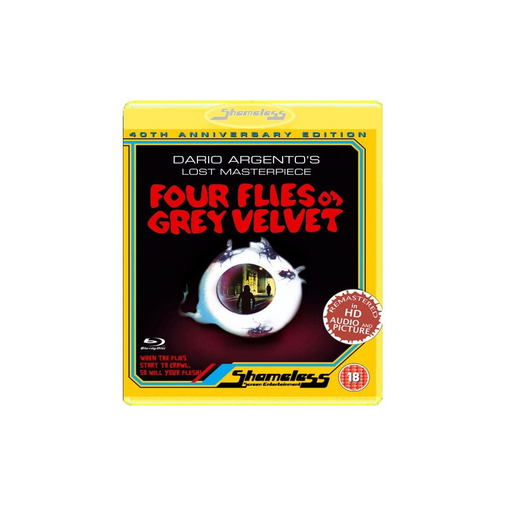 Grey Four Flies On Velvet