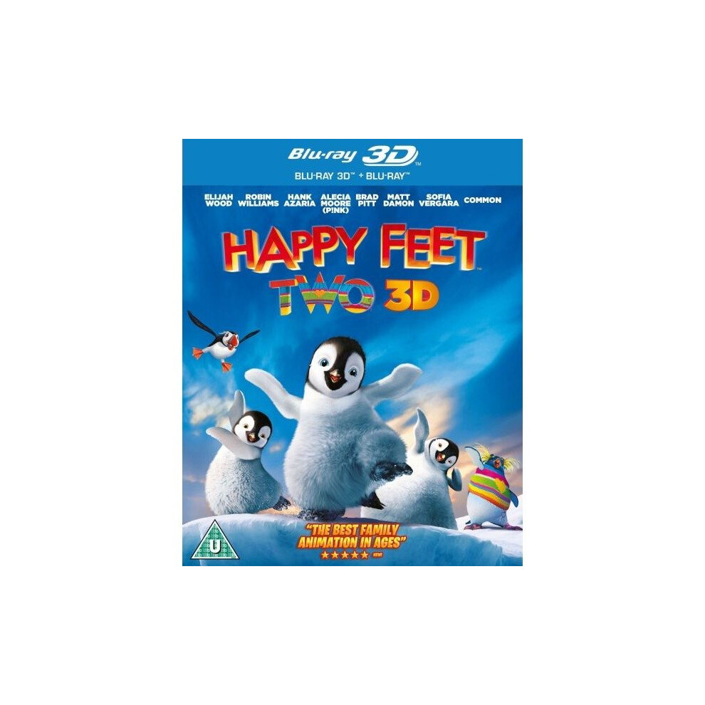 Warner Bros Happy Feet Two 3D+2D Blu-Ray [2012]