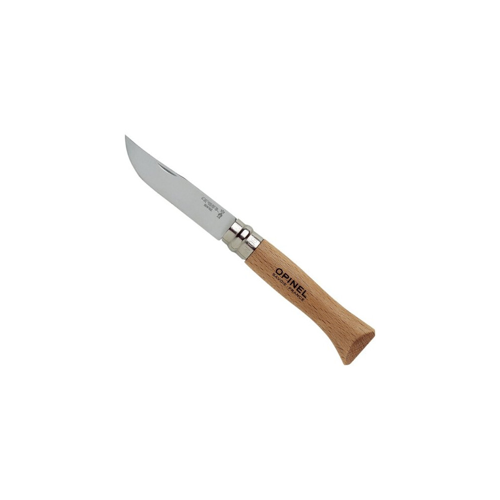 Opinel No. 6 Locking Knife | 7Cm Stainless Steel Blade