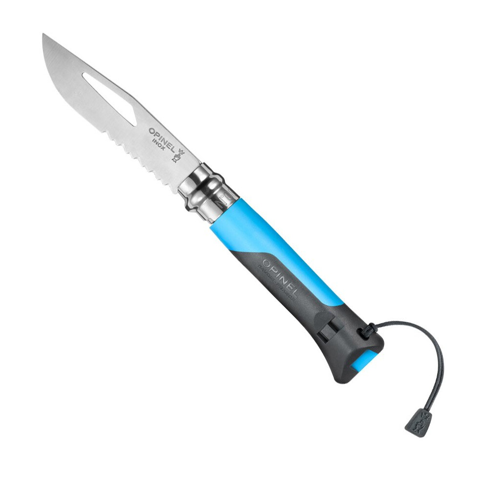 Opinel No 8 Outdoor Azur - Sea Mountain Knife - Blue