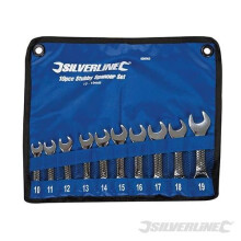 Silverline Stubby Spanner Set