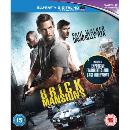 Warner Bros Brick Mansions Blu-Ray [2014]
