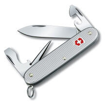 Couteau de poche - VICTORINOX - Pioneer 0.8201.26 - Argent - Multisport - Aluminium