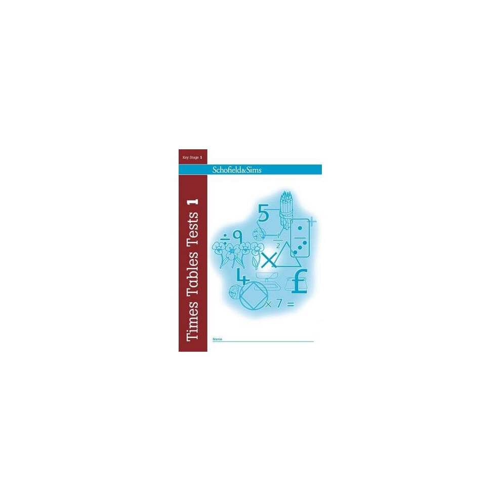 Times Tables Tests Book Size 1