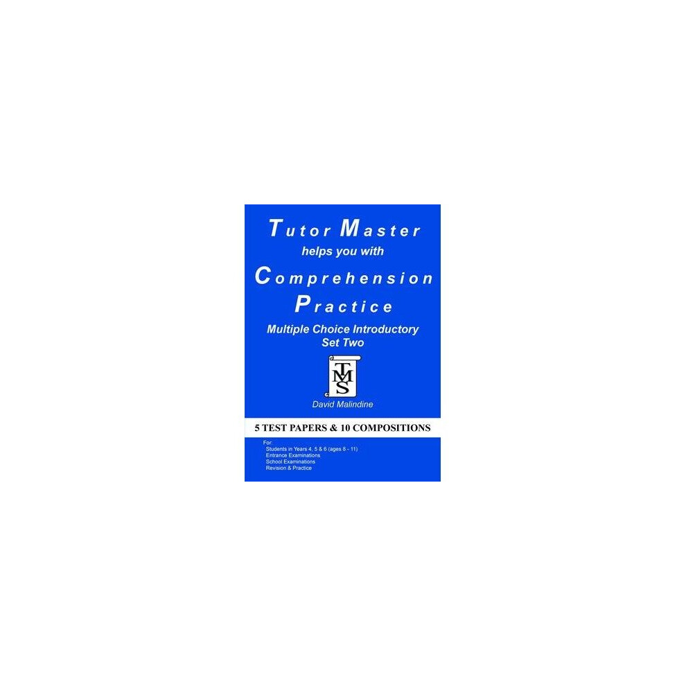 Tutor Master Helps You with Comprehension Practice - Multiple Choice Introductory Set Two