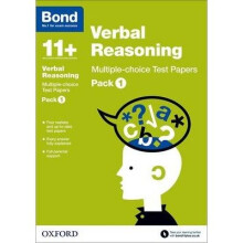 Bond 11+: Verbal Reasoning: Multiple Choice Test Papers: Pack 1