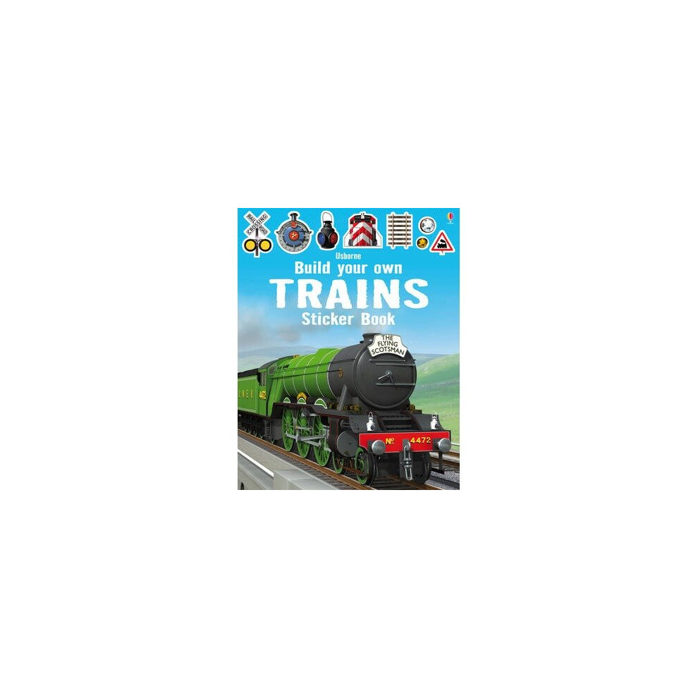 Build Your Own Trains Sticker Book