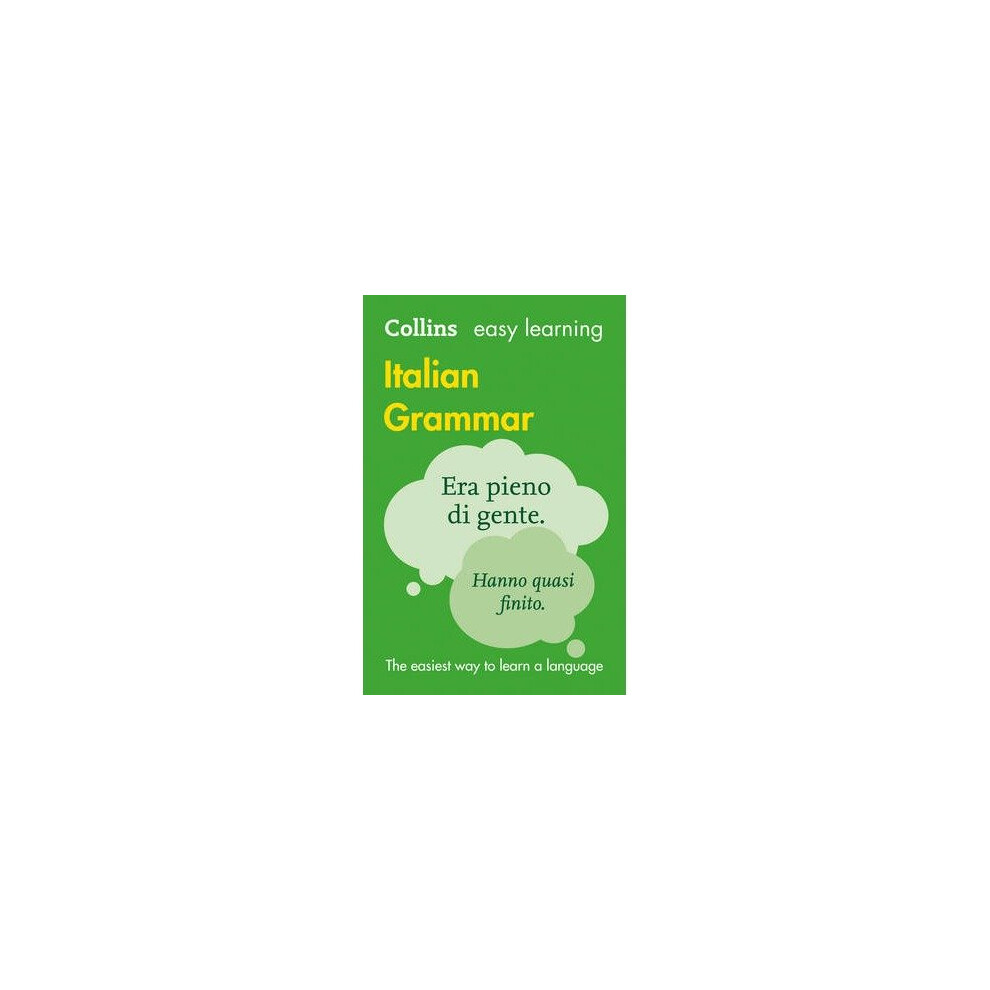 Collins Easy Learning Italian: Easy Learning Italian Grammar