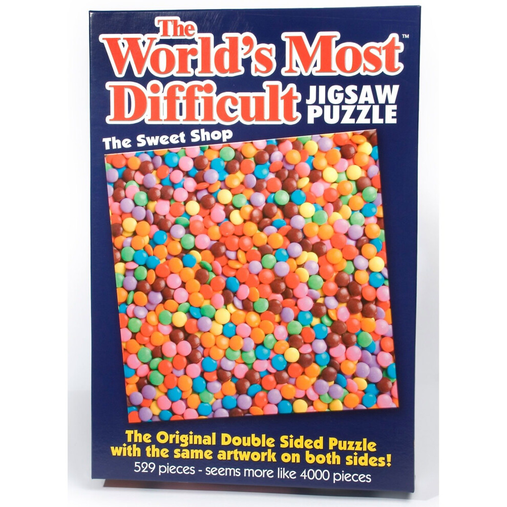 World's Most Difficult Jigsaw Puzzle - Sweet Shop (529 Pieces)