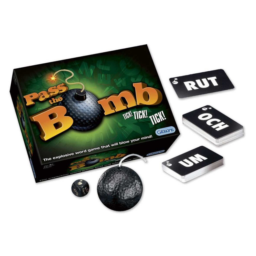 Gibsons Games Pass The Bomb - Board Game