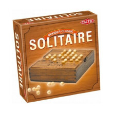 Wooden Classic Solitaire (tactic Games)