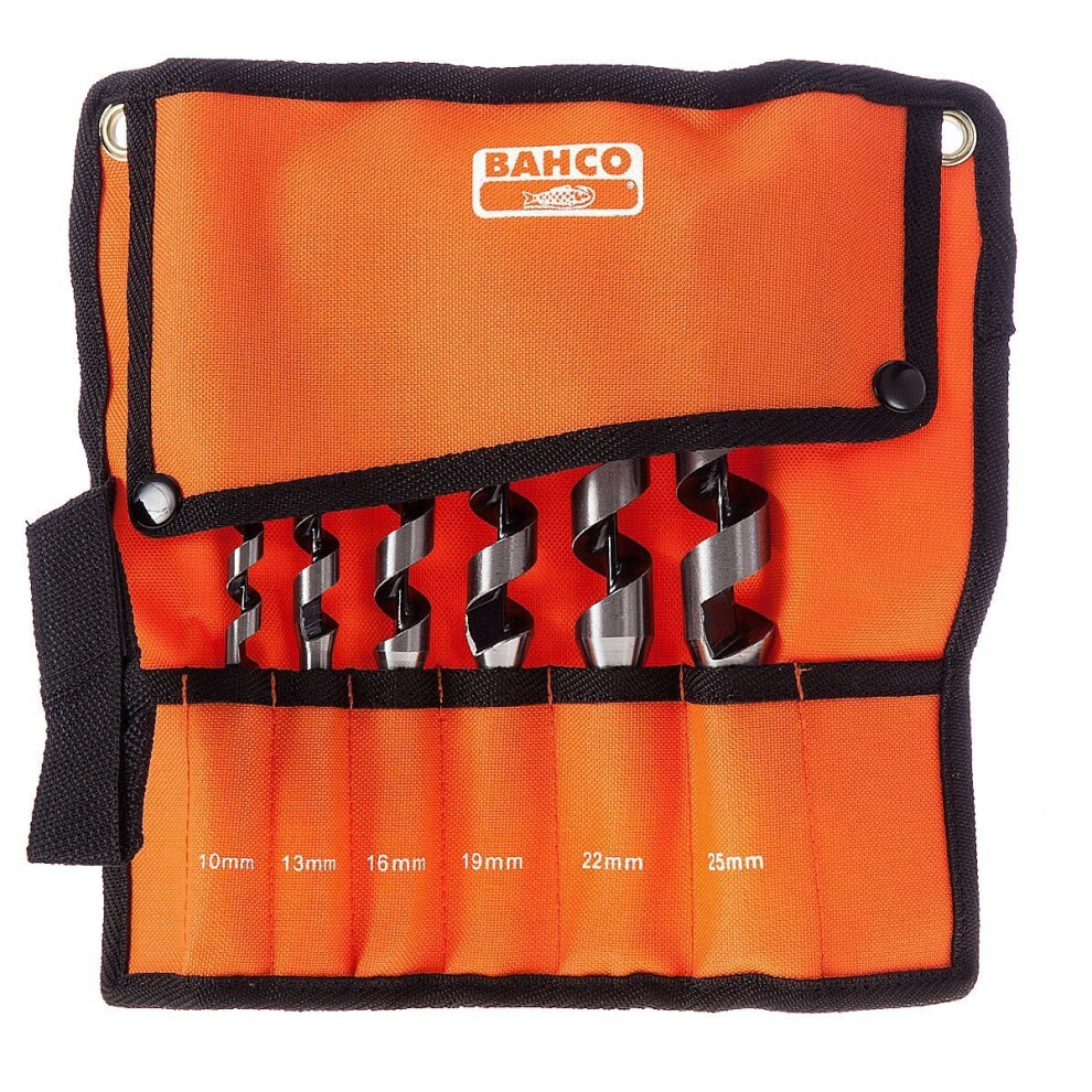 Bahco Combination Auger Bit - Set (10,13,16,19,22,25mm) 9526S6