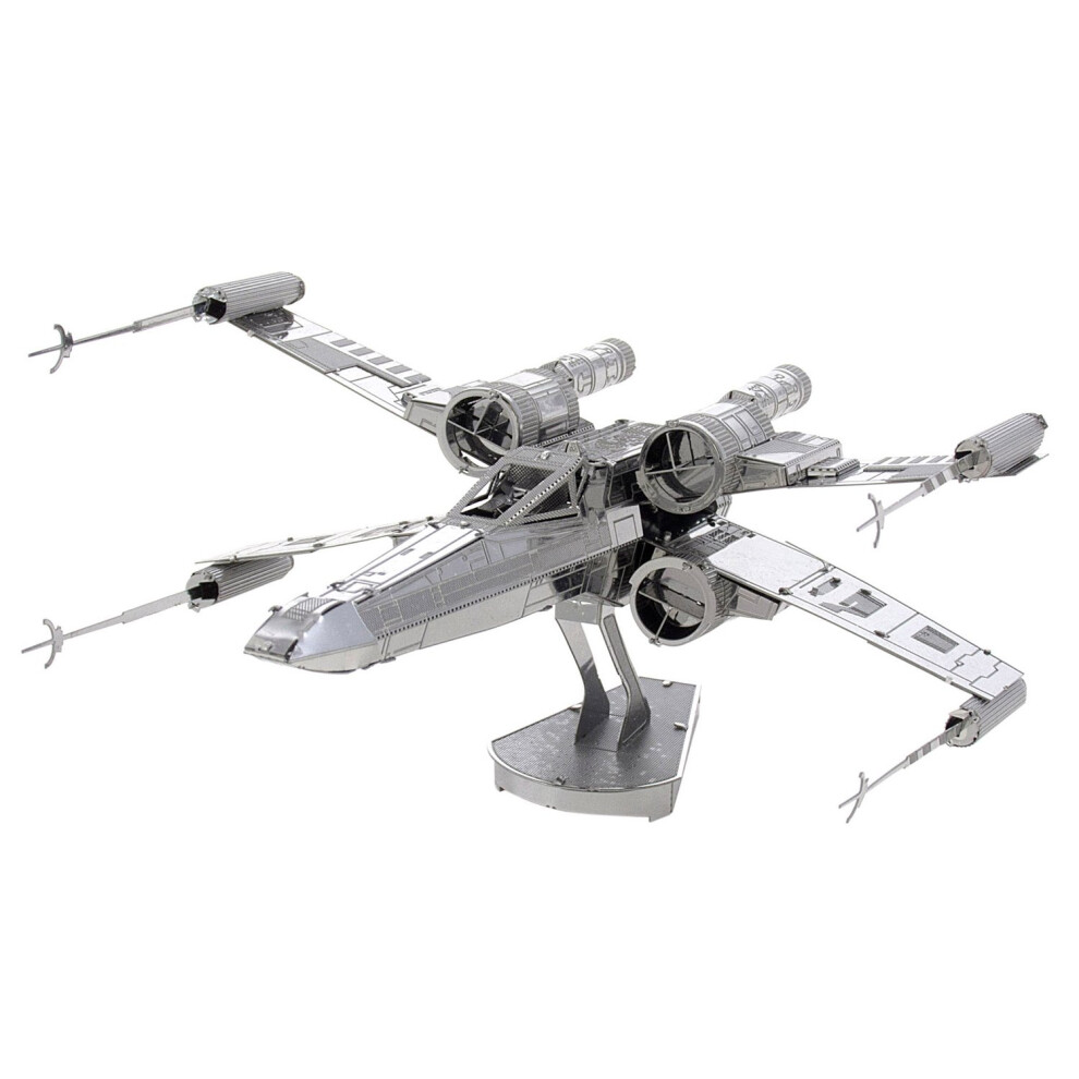 Zestaw Modelu 3D X-Wing Metal Earth Z Gwiezdnych Wojen — Bez Kleju, W Zestawie Stalowe Arkusze łąCząCe (2 Arkusze)-image