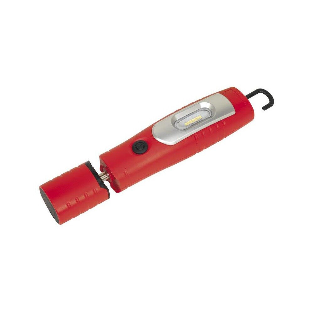 Sealey Rechargeable 360 Inspection Lamp 7 SMD + 3W LED Red Lithium-Ion