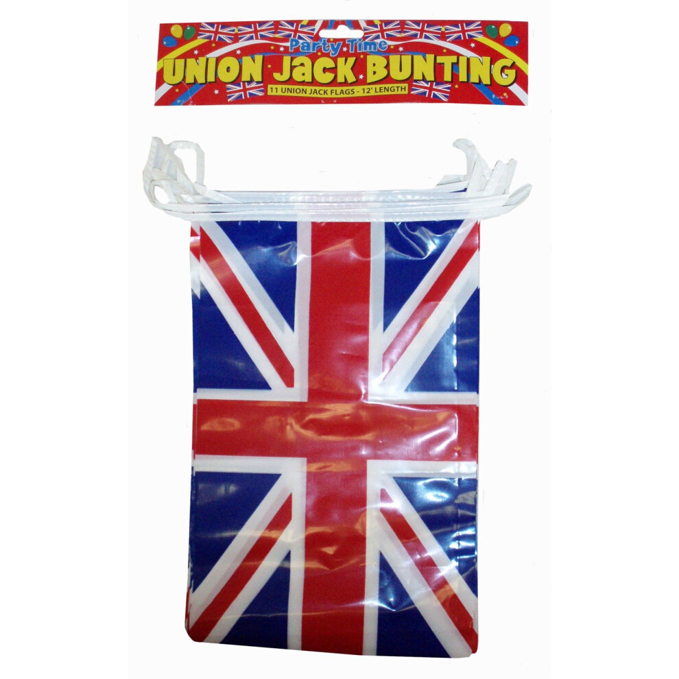 Union Jack 4m Flag Bunting