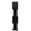 Homcom Homcom 4-Tier S-Shaped Bookcase | Black Room Divider Shelves 7