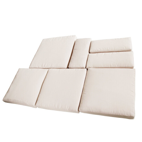7pc Outsunny Garden Furniture Replacement Cushion Cover Set on OnBuy